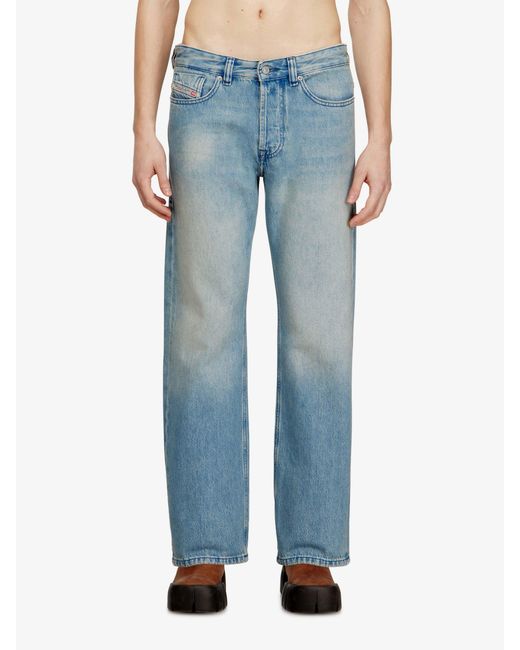 DIESEL Blue 1980 D-Eeper Denim Jeans for men