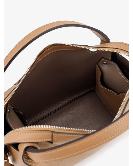 Tod's Brown Apa Leather Crossbody Bag