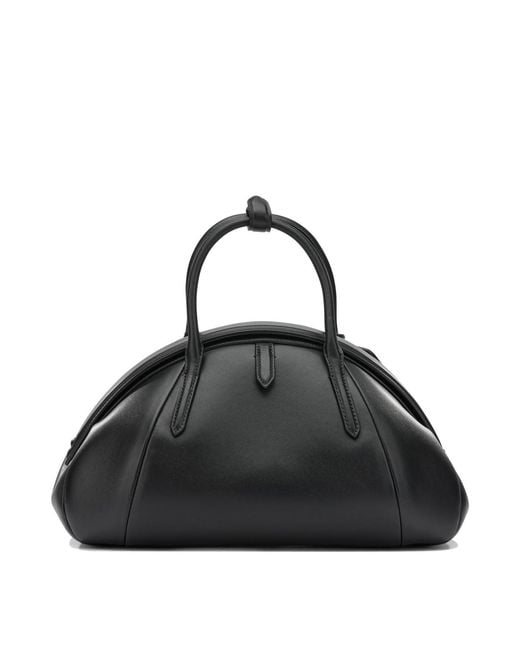 Alaïa Black "Purse Top Handle" Medium Handbag