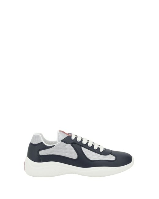 Prada Blue America's Sneakers for men