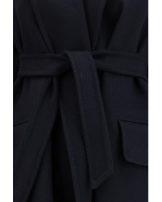 Max Mara Blue Mxmcesto Coat