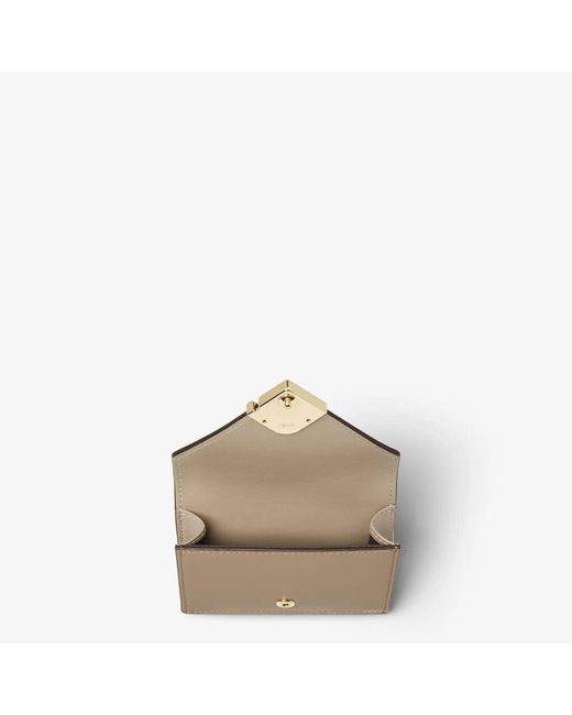 Fendi Natural "Diamonds" Tri-Folds Wallet