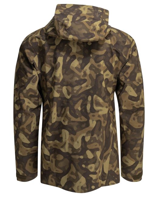 Arc'teryx Green Sabre Print Technical Jacket for men