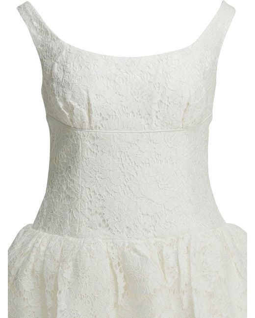 Self-Portrait Multicolor Dresses White