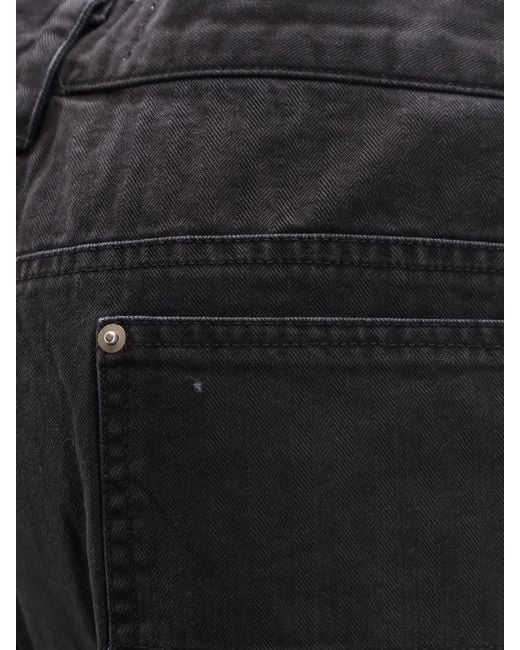 TONYWACK White Cotton Cargo Bermuda Shorts for men