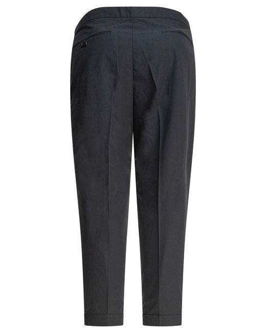Beams Plus Gray Travel Comfort Trousers for men