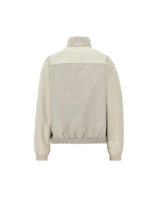 Umbro Gray 'Eyes' Technical Fabric Blouson for men