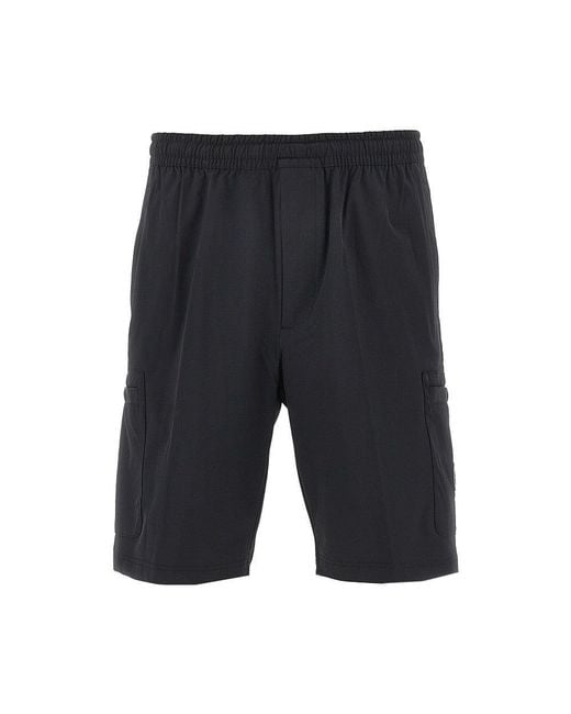 EA7 Gray Ventus7 Cargo Shorts for men