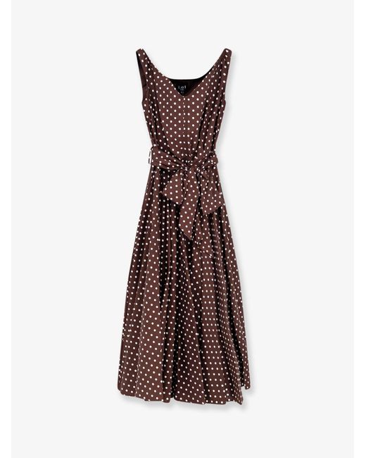 Women's Brown Dress Mambo Cotton