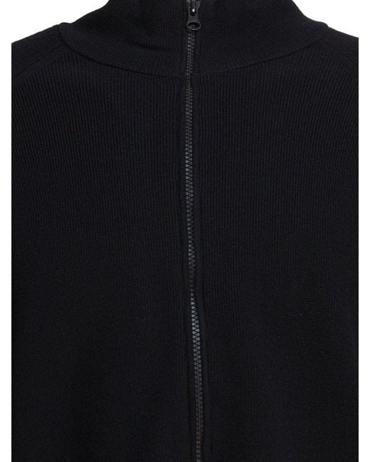 C P Company Black Zipper Sweater for men
