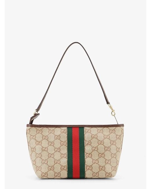 Gucci White Gg Shoulder Bag