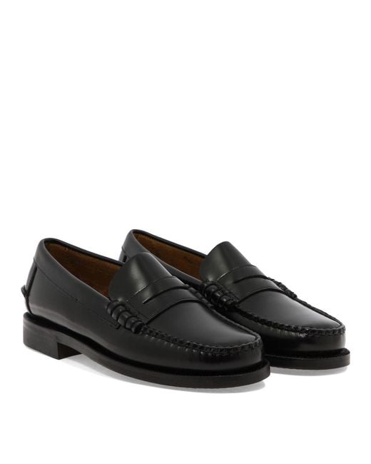 Sebago Black "classic Dan" Loafers for men