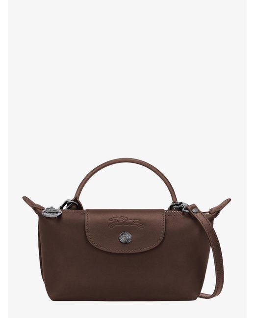 Women's Brown Le Pliage Xtra Leather Shoulder Bag