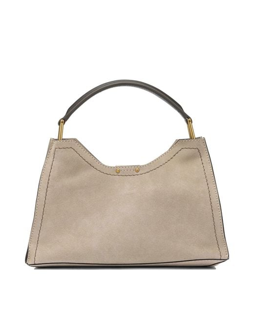 Gianni Chiarini Natural "Aurora" Large Shoulder Bag