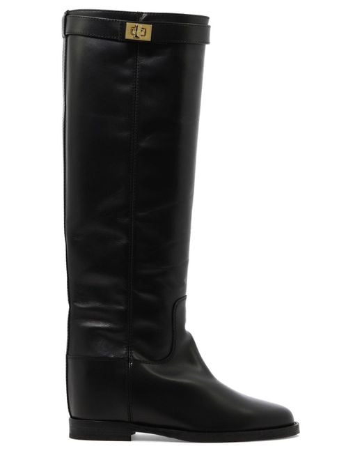 Via Roma 15 Black "santa Monica" Boots