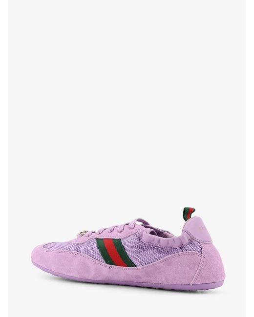 Gucci Purple Shift Trainers