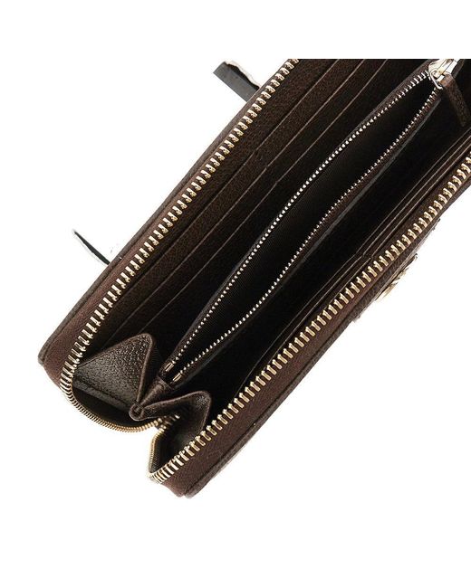 Gucci Green 'Ophidia' Zip-Around Wallet