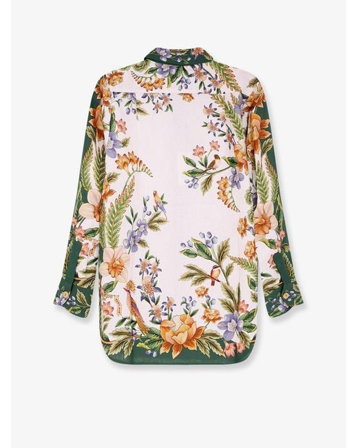 Farm Rio Multicolor Floral Pattern Shirt