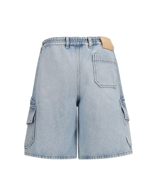 Loewe Blue Cargo Denim Jeans By X Paula's Ibiza for men