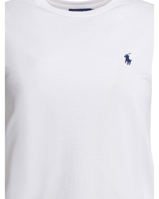 Polo Ralph Lauren White Pocket T-Shirt