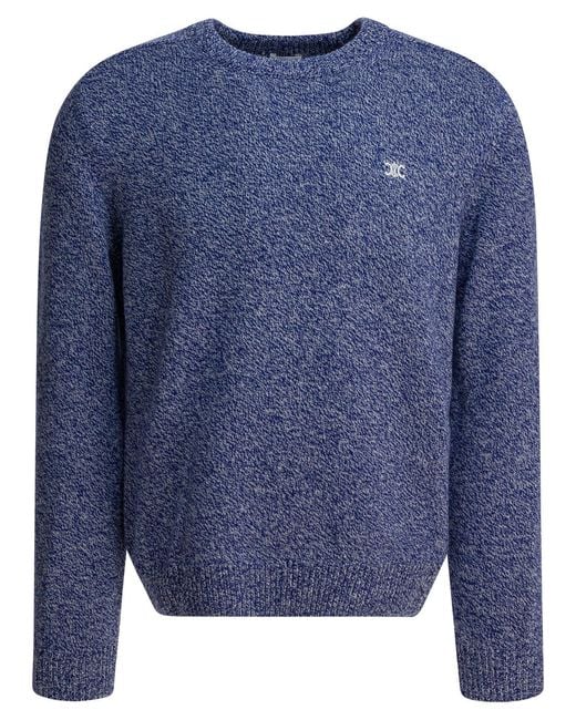 Céline Blue Knitwear for men