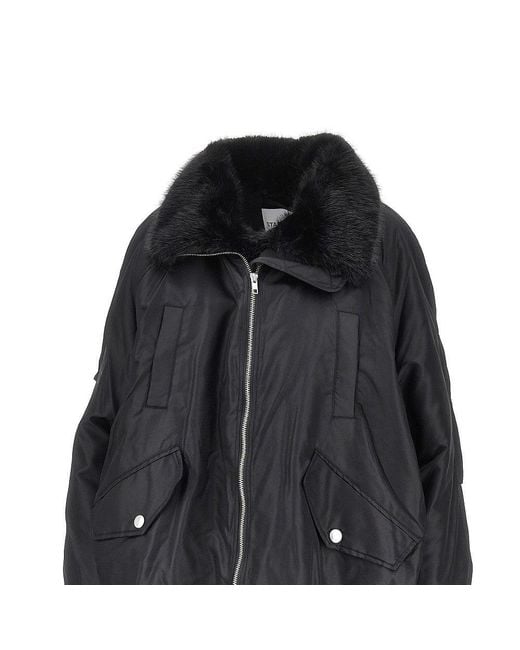 Stand Studio Black Thilda Padded Jacket