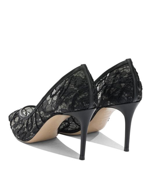 Casadei Black Heeled Shoes