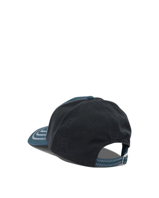 Stussy Blue Cotton Hat for men