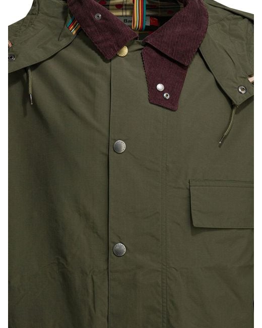 Barbour Green Parka Babrbour X Paul Smith