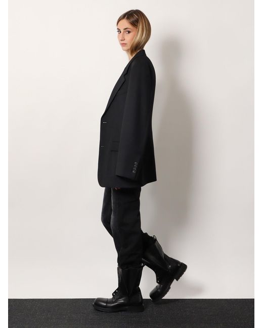 Balenciaga Blue Tailored Standard Blazer