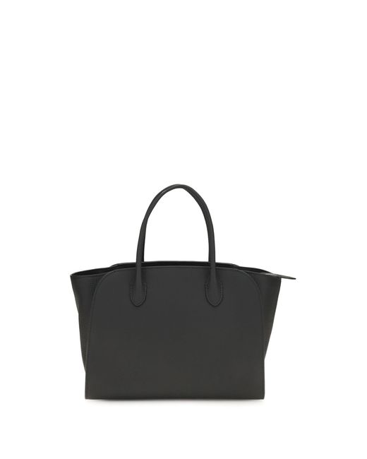 The Row Black Marlo 12 Tote Bag