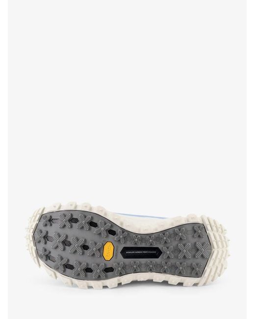 Moncler White Trailgrip Sneakers for men