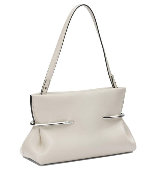 Givenchy Natural "Pinch Soft" Clutch With Handle