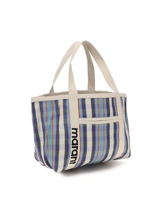 Isabel Marant Blue Darwen Tote Bag