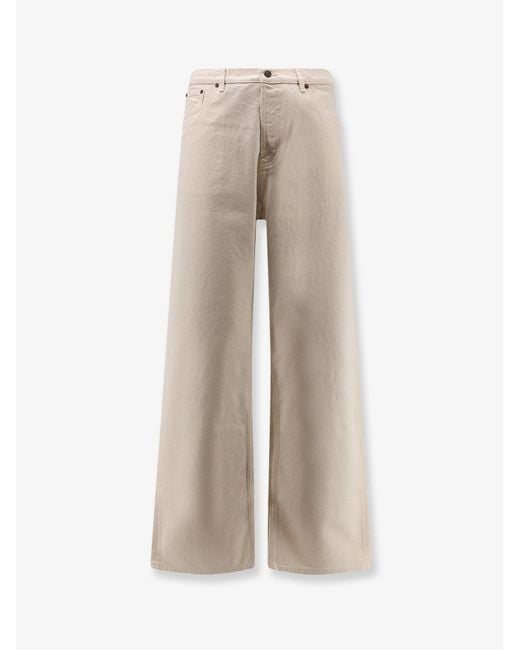 Valentino Natural Five Pockets Cotton Trousers for men