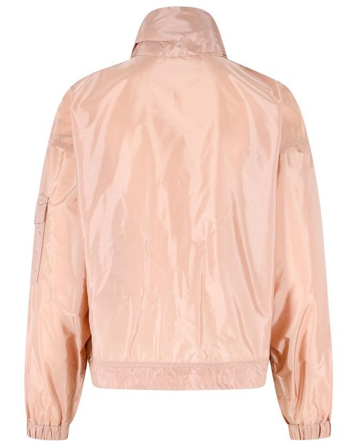 Moncler Pink 'Marmacy' Polyester Jacket