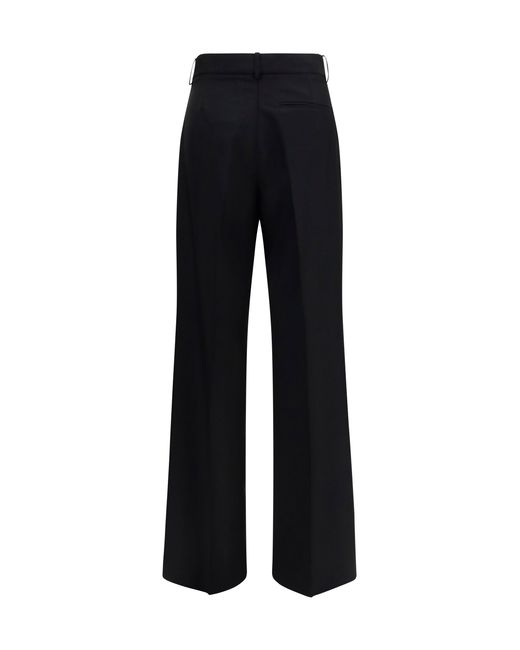 Rohe Black Pants Tailored Wool