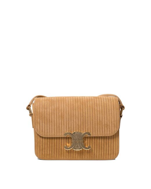 Céline Brown Shoulder Bags