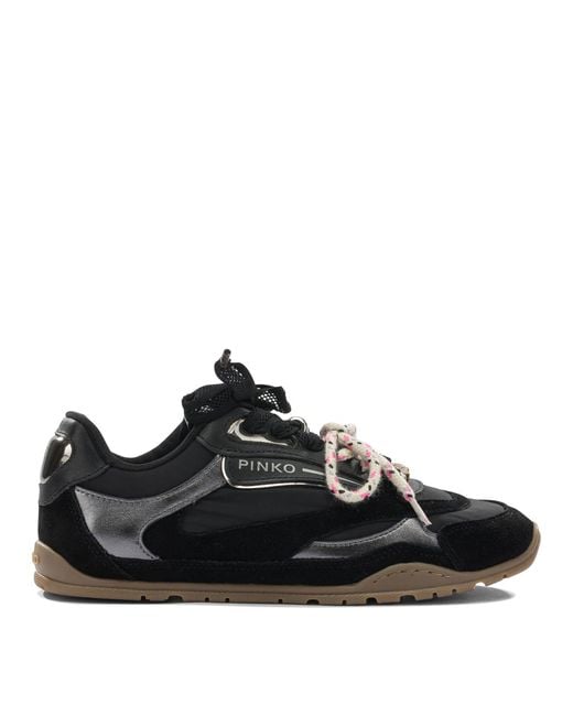 Pinko Black Sneakers & Slip-On