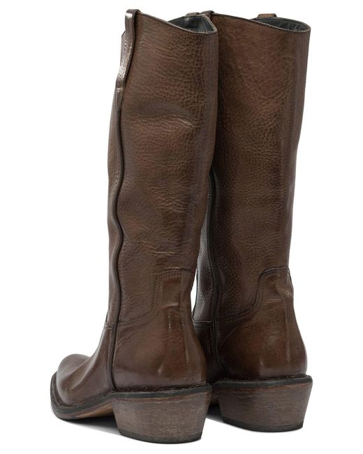Moma Brown Dallas 50Mm Boots And Ankle Boots