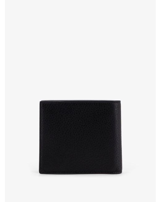 Saint Laurent Black East/West Tiny Leather Wallet for men