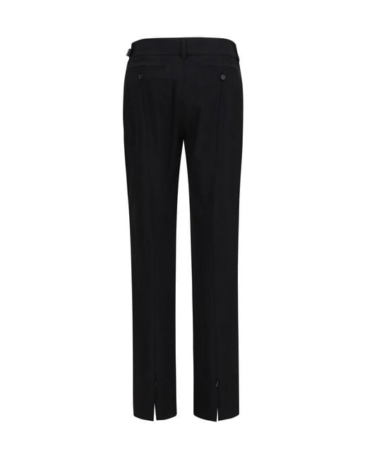 Max Mara Black Rum Cigarette Pants