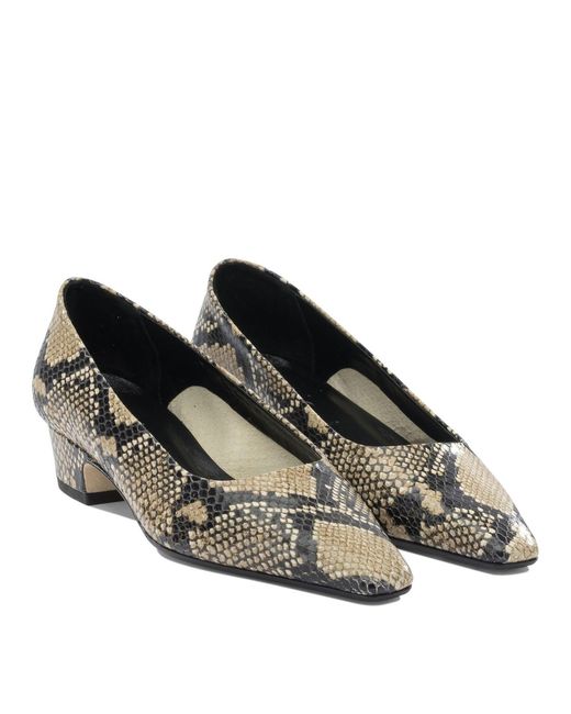 Aeyde Gray Heeled Shoes