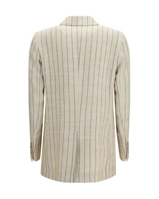 Blazé Milano White Blazè Milano Serene Tea Blazer