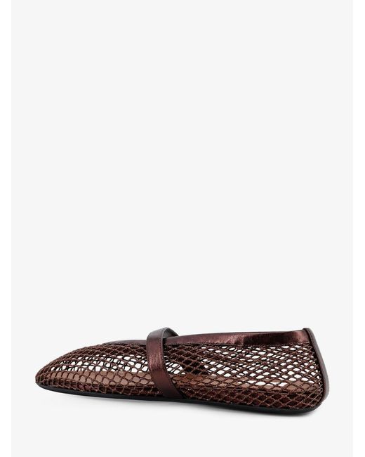 Alaïa Brown Ballet Flats