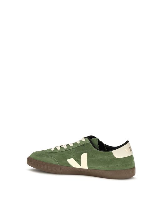 Veja Green Panenka Suede Sneakers Militar Pierre Bark for men
