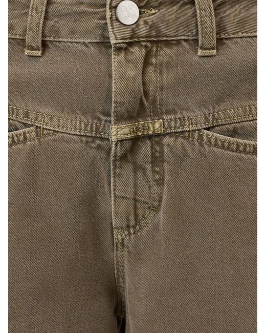 Closed Green Tori-X Denim Trousers