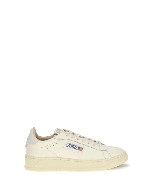 Autry Natural Dallas Low Leather Sneakers Msh/Msh