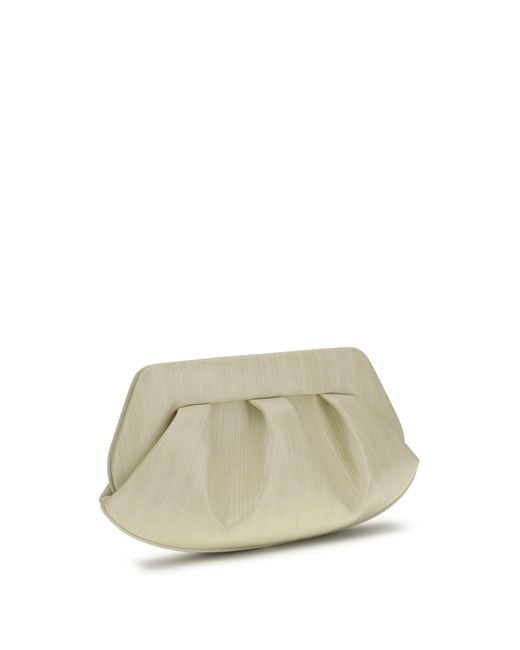 THEMOIRÈ White Baguette Clutch Bag Bios