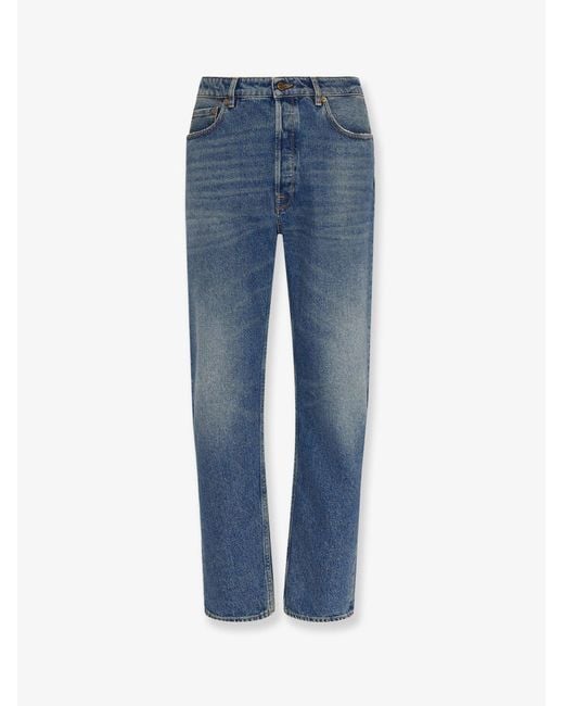 Golden Goose Deluxe Brand Blue Deluxe Brand Pant Happy Jeans for men